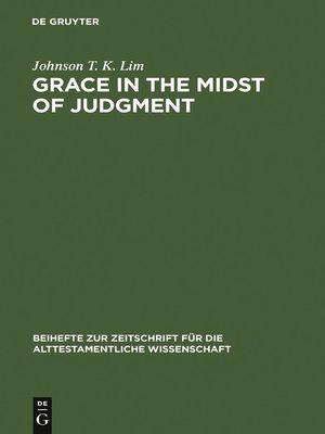 cover image of Grace in the Midst of Judgment